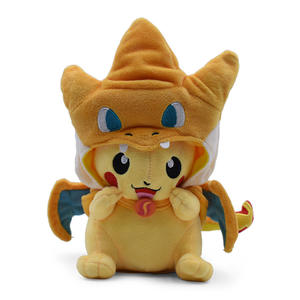 Venta al por mayor de lindos juguetes de peluche de Pokémon de dibujos animados, lámparas de escritorio, llaveros, juguetes para niños, diseño portátil - Product Image 5