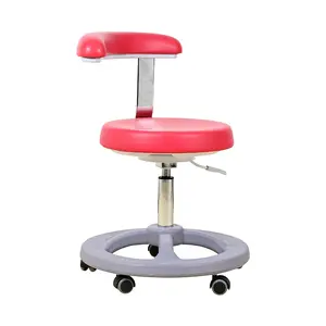 YA-S08 Ergonomic Doctor Nurse Stool with Wheels and Huge Base for Patient