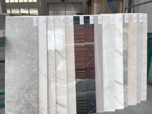 10mm厚のPVC製ウェットルーム壁パネル、PVCシャワーパネル、インテリア壁装飾用、英国市場で人気 - Product Image 5