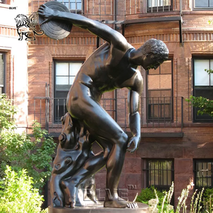 Escultura de <span class=keywords><strong>Guerrero</strong></span> Romano en Bronce Fundido Antiguo de Gran Tamaño BLVE, Estatua de Carruaje de Caballos para Monumentos, Techos de Edificios y Proyectos Públicos - Product Image 4
