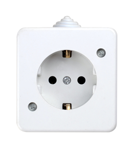 Ổ cắm điện tiêu chuẩn EU, công tắc ổ cắm chống nước IP44 - Product Image 4