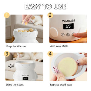 Cera para Mascotas 100% Segura y Sin Colorantes, Mezcla de Cera de Soja y Cera de Abejas No Tóxica para Eliminar Olores de Mascotas, Aromas Relajantes - Product Image 3