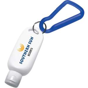 Protector Solar Portátil con Clip de Mosquetón, Reutilizable, Esencial para Viajes y Deportes, con Logotipo Personalizado, Regalos Promocionales Corporativos - Product Image 1