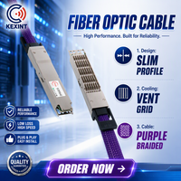 Câble électrique actif KEXINT 1.6T OSFP224 AEC 8x200G-PM4 pour les centres de données IA et les commutateurs HPC