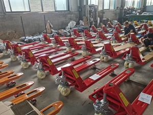 China SLN Manual Hidráulico Porta-paletes 3t/3000kg/5 Ton/10ton Capacidade Laranja 200mm Altura de elevação Indoor/Outdoor Use - Product Image 5