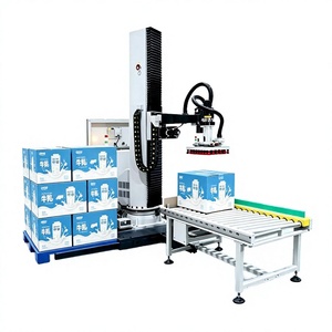 Robot de Paletización de Cartones, Máquina Paletizadora con Brazo Robótico, Control PLC, Robot Colaborativo Automático para Bebidas y Alimentos - Product Image 1