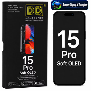 ขายส่งหน้าจอ OLED แบบนิ่มและแบบแข็งสำหรับ iPhone 15 16 17 Pro Max Plus Mini ชุดจอ LCD พร้อมจอสัมผัสสำหรับเปลี่ยน - Product Image 2