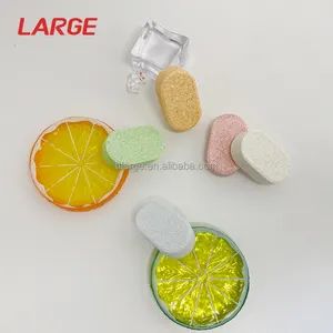 Foam Soap Tablet Biodegradable Vegan Formula Eco High Foaming Hand Soap Cleaner Tablets Effervescent Cleaning Tablet