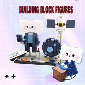 Jouets créatifs briques Moc personnalisé en vrac compatible bricolage accessoires de jouets blocs de construction ensembles de blocs de construction personnalisés - Product Image 6