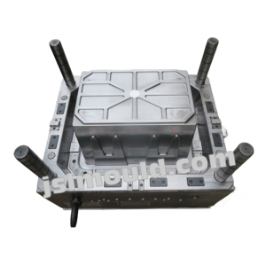 Boîtes de rangement en plastique PP robustes empilables Huangyan <span class=keywords><strong>JSL</strong></span> de 5/12/15/27/30/40 gallons, moules ODM et OEM - Product Image 2