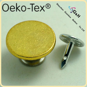 Promozione della fabbrica prezzo all'ingrosso Custom in metallo Jeans con bottone Jeans Jeans con bottoni e rivetti - Product Image 6