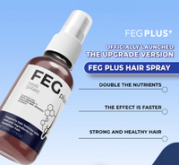 Véritable Spray Anti-Chute de Cheveux FEG PLUS 50ml OEM/ODM – Votre Propre Marque d'Essence Capillaire