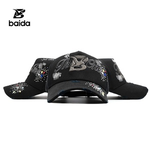 Gorras Personalizadas con Logotipo, 5 Paneles, de Algodón, Estilo Desgarrado, G5, Thirty-One 31, con Bordado 3D de Diamantes de Imitación, Estilo Deportivo, Unisex, para Adultos - Product Image 4