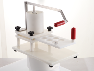Presse à hamburgers manuelle pour petites entreprises à domicile, machine pour faire des galettes de viande pour hamburgers - Product Image 2