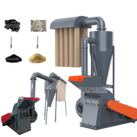Línea de Producción de Briquetas de Carbón en Polvo, Horno de Carbonización de Acero Inoxidable, Motor de Corriente Alterna de Alta Eficiencia, 300-3000 kg/h