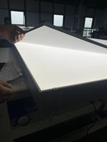 Panneau lumineux LED à éclairage latéral haute luminosité 6000K lumière du jour en acrylique ultra-mince, design européen pour enseignes publicitaires