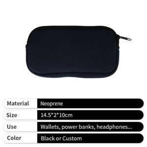 Custom <b>Soft</b> Stretchy 3 Colors Durable Built-In Mesh Pocket Phone Pouches for Business Trips - Product Image 3