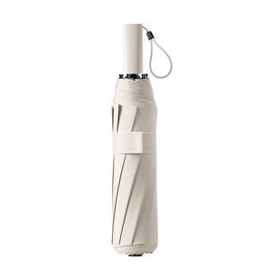 ร่มกันแดดกันฝน ไนลอน 8 ซี่โครง เปิดอัตโนมัติ ดีไซน์มินิมอล พกพาสะดวก - Product Image 5