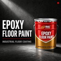 Revêtement de sol époxy YUHONG, échantillon gratuit, peinture de sol pour garage, entrepôt, béton, bicomposant, résistante, flexible, durable, anti-poussière