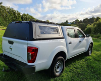 Capot de benne manuel étanche en alliage d'aluminium avec serrure pour pick-up 4x4 Nissan Navara NP300 2015 Double Cabine