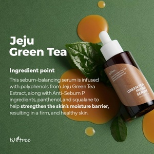 [Isntree] Sérum Fraîcheur au Thé Vert 50ml avec 77% de Thé Vert de Jeju et Anti-Sébum P pour Affiner les Pores et Contrôler le Sébum - Product Image 6