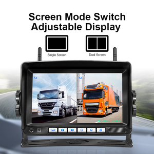 <b>Wireless</b> System 7 Inch <b>Reversing</b> Monitoring Display With 2CH Night Vision Record Backup Support Truck <b>Wireless</b>-7-x36- - Product Image 5