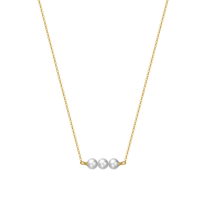 <span class=keywords><strong>Collar</strong></span> <span class=keywords><strong>de</strong></span> <span class=keywords><strong>Perlas</strong></span> <span class=keywords><strong>de</strong></span> Agua Dulce <span class=keywords><strong>de</strong></span> Grado AAA con Cadena en O, Chapado en Oro y Rodio sobre Plata <span class=keywords><strong>de</strong></span> Ley 925, Diseño Minimalista y Elegante, Venta al Por Mayor <span class=keywords><strong>de</strong></span> Fábrica - Product Image 1