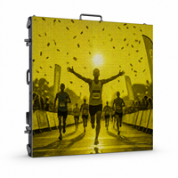 Pantalla LED P2.6 de Alquiler para Exteriores, Ligera, con Bloqueo Rápido, IP65 Impermeable, Alto Brillo, para Eventos Deportivos y Ferias