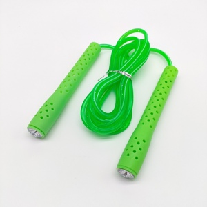 <span class=keywords><strong>Corde</strong></span> à <span class=keywords><strong>sauter</strong></span> en PVC pour enfants, exercice <span class=keywords><strong>quotidien</strong></span> creux et poignée en diamant, offre spéciale - Product Image 4