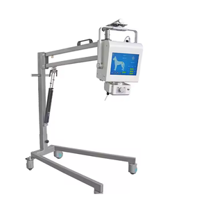 LTX33V เครื่องเอกซ์เรย์สัตวแพทย์ดิจิทัล5KW การฉายภาพ100MA พร้อมขาตั้งมือถือ - Product Image 1