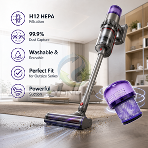 Filtre HEPA de remplacement pour moteur post-ventilateur OEM/ODM SuzhouYJ, pièce de rechange 970422-01 pour aspirateur sans fil <span class=keywords><strong>Dyson</strong></span> V11 SV16 Outsize - Product Image 4