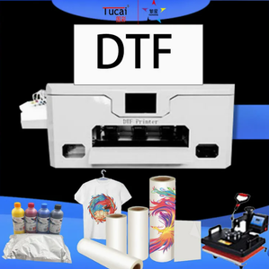 One Head XP600 Digital 30Cm <span class=keywords><strong>DTG</strong></span> Dtf Impresora Perfume Camiseta Impresora con Mini Horno - Product Image 1