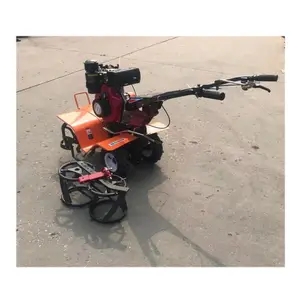 Fuel type agricultural trencher mini cultivator plowing machine agricultural