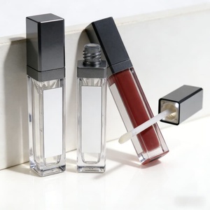 Lip Gloss with Led Light and Mirror Private Label <b>Lipstick</b> Liquid Shiny Colors - Product Image 3
