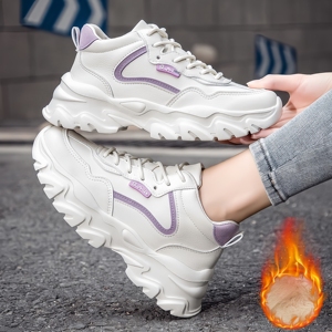 Bottes de neige pour les voyages en plein air, avec doublure en polaire, bottes mi-hautes pour femmes, baskets pour femmes, chaussures <span class=keywords><strong>pas</strong></span> chères - Product Image 6