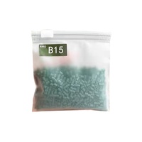 Sacs de rangement givrés refermables en gros avec fermeture éclair pour perles, pour les packs de recharge DIY et l'emballage de tri de produits finis