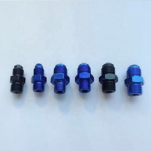 Hoch leistungs aluminium AN6-M10 * 1,5 Stecker <span class=keywords><strong>AN</strong></span> zu metrisch gerade Armatur <span class=keywords><strong>AN</strong></span> Schlauch adapter - Product Image 3