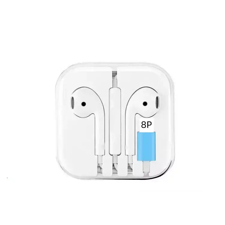 Hot Sell Mobile Phone Earbuds With Lightneing Connector For Apple For Lightneing Earphone For Iphone