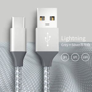High Quality OEM ODM 3A PD QC 1m Customize Nylon Braided Aluminum Alloy Usb a to Type c Usb <b>Charging</b> Data <b>Cable</b> - Product Image 5
