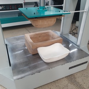 BYTCNC Single Station <span class=keywords><strong>Corian</strong></span> Giống Như Chậu Rửa Bồn Rửa Máy Ép Thủy Lực - Product Image 3
