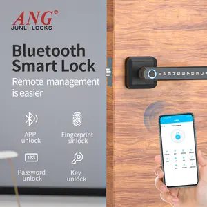 Beste Beveiliging Deurslot Vingerafdruk En Digitale Toetsenbord Lock Mobiele Handvat Smart Lock