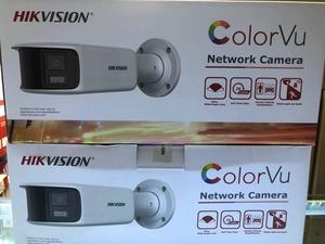 Hikvision מקורי 8 mp 180 מעלות פנורמי צבע מלא DS-2CD2T87G2P-LSU/sl 24/7 הדמיה צבעונית 4k IP כדור רשת מצלמת רשת קליע - Product Image 3