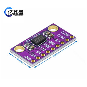Adxl375 เซ็นเซอร์วัดความเร่ง 3 แกน อินเทอร์เฟซ I2C แผ่นบัดกรี เซ็นเซอร์ตรวจจับการเคลื่อนไหว - Product Image 4