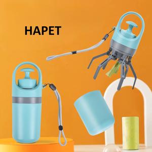 Lüks çevre dostu köpek Poop <span class=keywords><strong>Scooper</strong></span> katlanabilir kolay taşınabilir pençe şekli Pet <span class=keywords><strong>Pooper</strong></span> yeniden yıkanabilir dahili dışkı torbası dağıtıcısı - Product Image 5