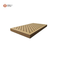WINEGO Panel acústico de pared con reducción de ruido resistente al fuego Fácil instalación Panel de pared acústico perforado con amortiguación de sonido