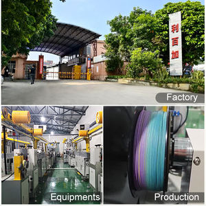 Filament d'<span class=keywords><strong>imprimante</strong></span> 3D de <span class=keywords><strong>marque</strong></span> LBJ en gros, 1,75 mm, PETG écologique et résistant, 200°C, fabriqué en Chine, diverses couleurs, usine d'impression 3D - Product Image 6