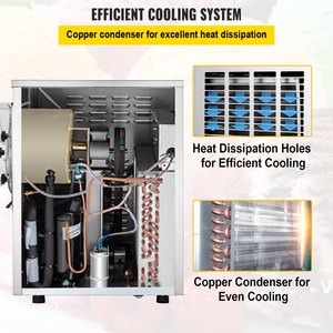 Tolva automatizada de la máquina 4.3L del helado de 1400W - Product Image 6