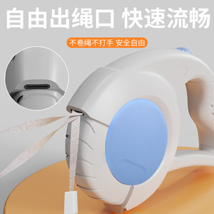 Pet <b>Dog</b> Automatic Retractable <b>Dog</b> <b>Leash</b> Medium Size Simple Style Walking Lead for <b>Dogs</b> - Product Image 3