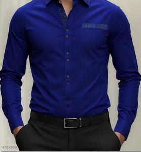 Vestes pour hommes personnalisées et chemises décontractées <span class=keywords><strong>slim</strong></span> pour hommes - Product Image 5