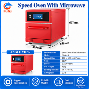 <span class=keywords><strong>Four</strong></span> à toast haute vitesse Turbochef Merrychef avec micro-ondes, convection, catalyseur et système de menu intelligent - Product Image 4